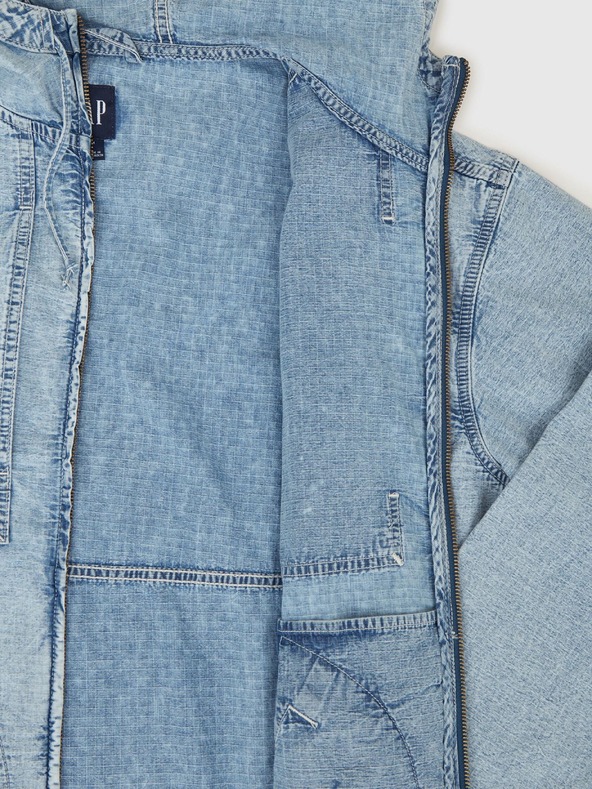 GAP Džínsová oversize bunda Ripstop GAP