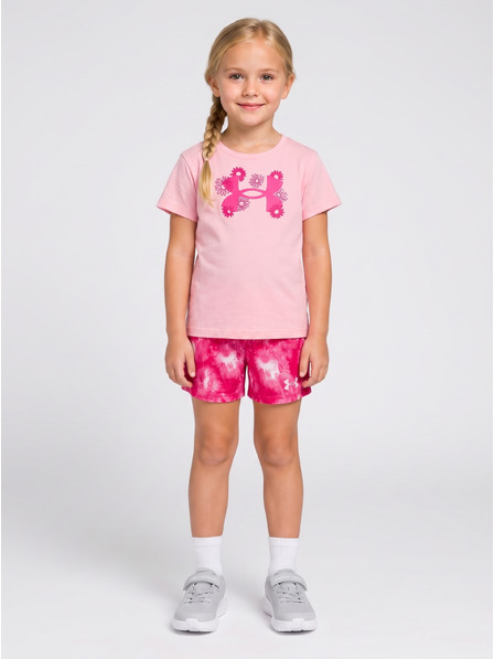 Under Armour Dievčenský set Under Armour UA PRINTED BIKE SHORT SET