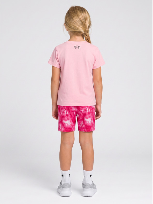 Under Armour Dievčenský set Under Armour UA PRINTED BIKE SHORT SET