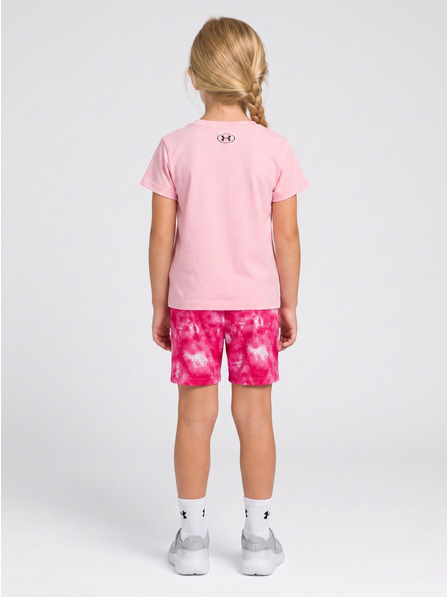 Under Armour Dievčenský set Under Armour UA PRINTED BIKE SHORT SET
