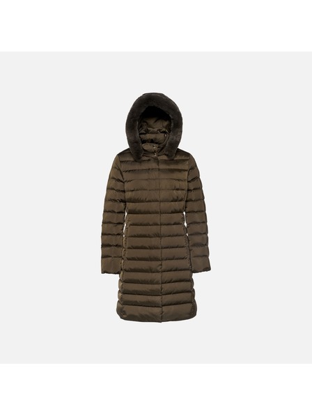 Geox Khaki dámska páperová bunda Geox Bettanie