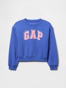 GAP Detská oversize mikina s logom GAP
