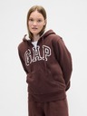 GAP Zateplená sherpa mikina s logom GAP
