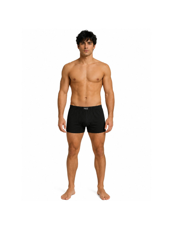 VoXX Pánske boxerky VoXX MERINOWOOL čierne