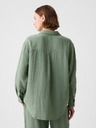 GAP Mušelínová košeľa oversize GAP