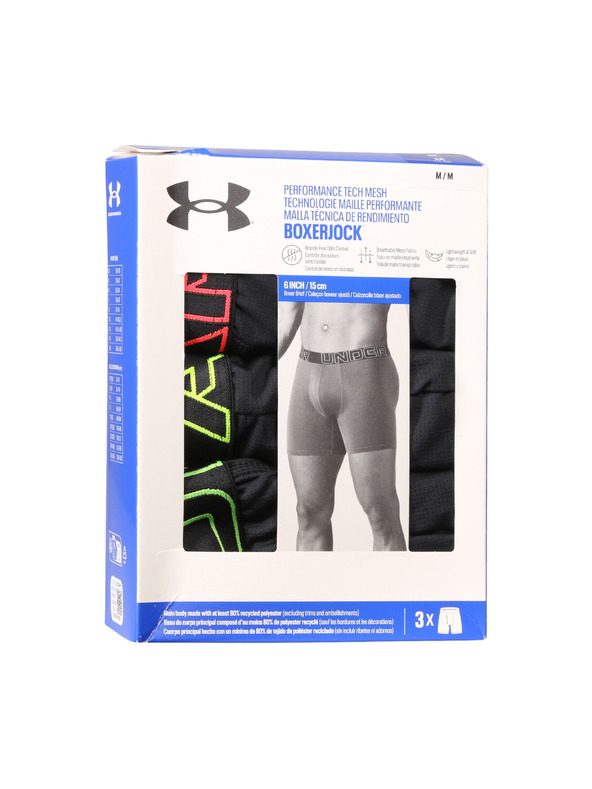 Under Armour Pánske boxerky Under Armour M UA Perf Tech Mesh (3ks)