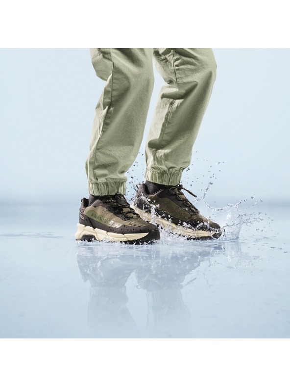 Geox Khaki chlapčenská obuv na prvé kroky Geox Flexyper Plus