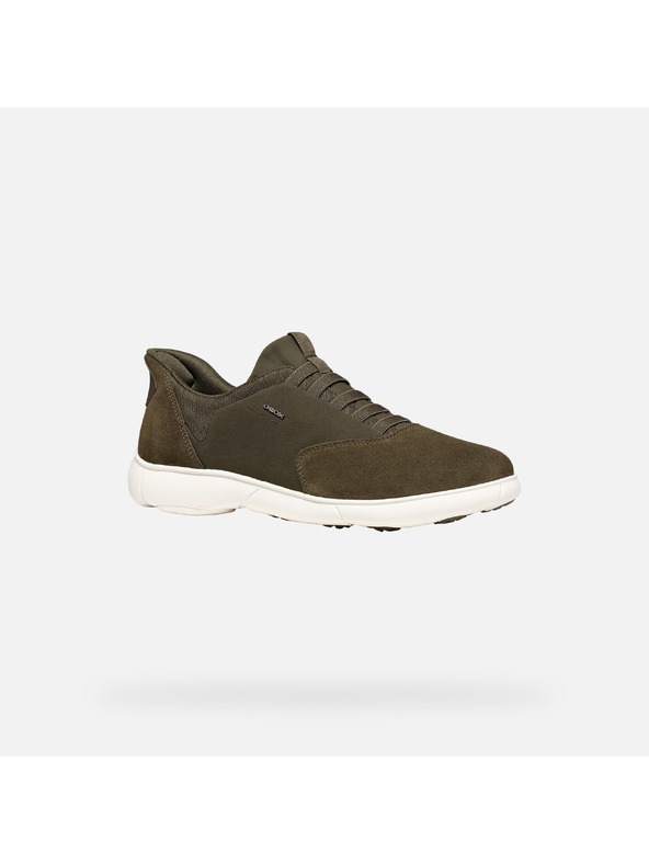 Geox Khaki pánske tenisky Geox Nebula 2.0 Plus Fast in