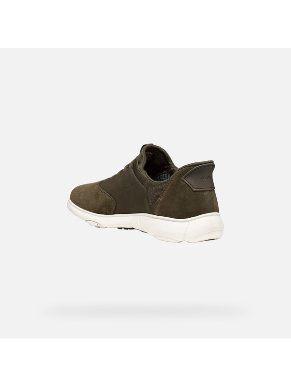 Geox Khaki pánske tenisky Geox Nebula 2.0 Plus Fast in