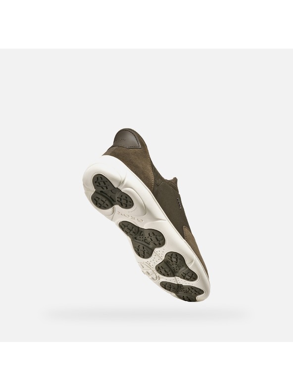 Geox Khaki pánske tenisky Geox Nebula 2.0 Plus Fast in