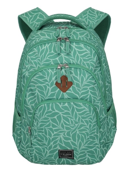 Travelite Batoh Travelite Basics Backpack Print Green