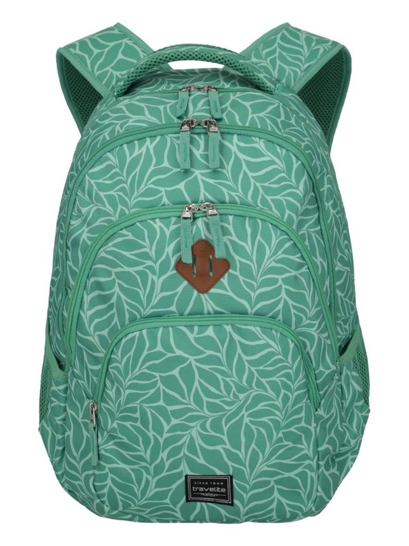 Travelite Batoh Travelite Basics Backpack Print Green