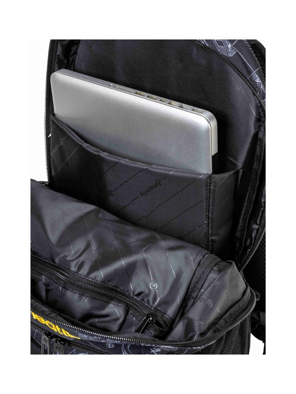 Meatfly Meatfly batoh Basejumper Blueprint Black 22 L