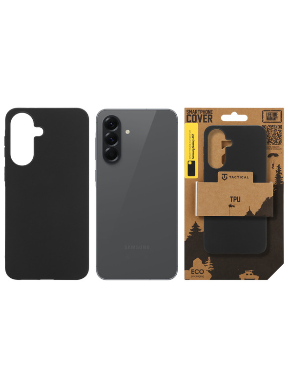 Tactical Tactical TPU puzdro pre Samsung Galaxy A57 Black