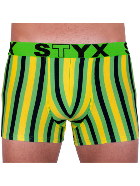 Styx Pánske boxerky Styx športová guma viacfarebné