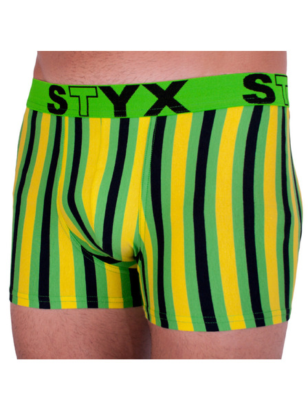 Styx Pánske boxerky Styx športová guma viacfarebné
