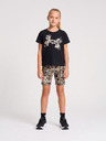 Under Armour Dievčenský set Under Armour UA PRINTED BIKE SHORT SET-BLK