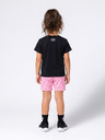 Under Armour Dievčenský set Under Armour UA TWIST BIKE SHORT SET-BLK