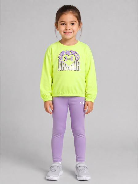 Under Armour Dievčenský set Under Armour UA CREWNECK LEGGING SET