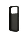 Guess Guess PU Fixed Glitter 4G Metal Logo Zadný Kryt pre iPhone 18 Pro Black