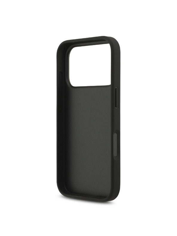 Guess Guess PU 4G Metal Logo Zadný Kryt pre iPhone 18 Pro Grey