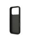Guess Guess PU 4G Metal Logo Zadný Kryt pre iPhone 18 Pro Grey