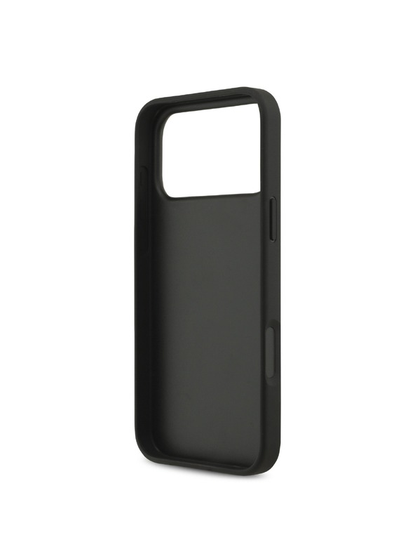Guess Guess PU 4G Metal Logo Zadný Kryt pre iPhone 18 Pro Max Grey