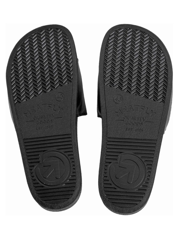 Meatfly Meatfly pánske papuče Hudson Black / Black
