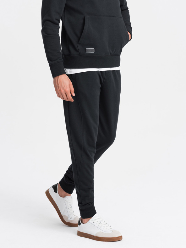 Ombre Clothing Pánske bavlnené tepláky BASIC Ombre Clothing