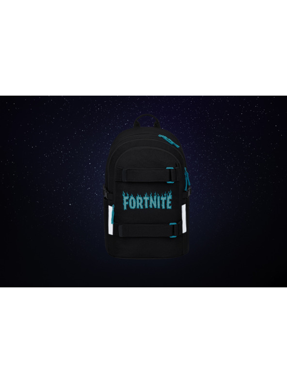 BAAGL  BAAGL SADA 5 Skate Fortnite Blue: batoh, športová taška, ledvinka, obal na notebook, peňaženka GRS
