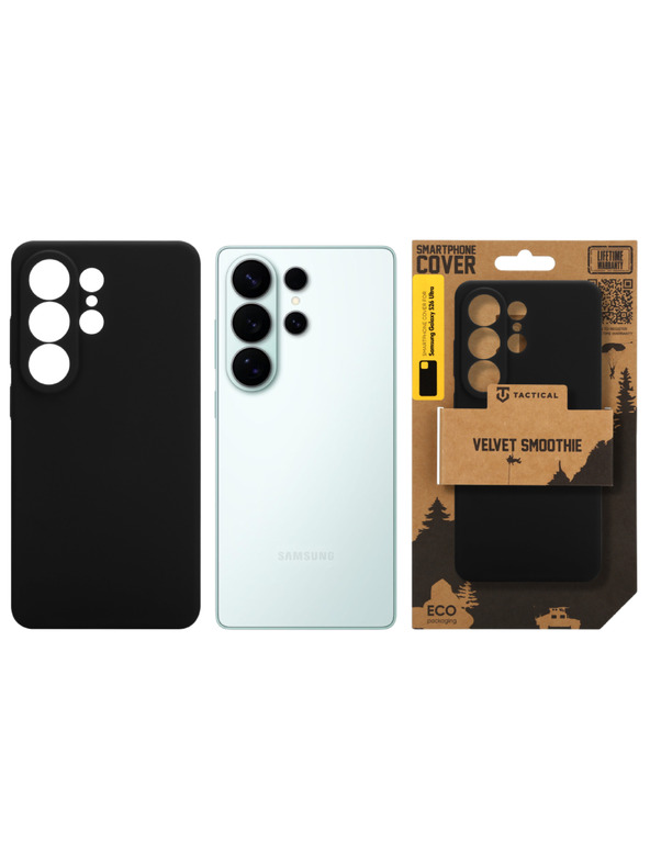 Tactical Tactical Velvet Smoothie Puzdro pre Samsung Galaxy S26 Ultra Asphalt