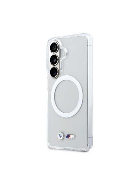 BMW BMW M IML Metal Logo Magnetic Zadný Kryt pre Samsung Galaxy S26 Transparent