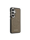 Guess Guess PU Perforated 4G Logo Magnetic Zadný Kryt pre Samsung Galaxy S26 Brown