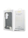 Guess Guess PU 4G Script Metal Logo Magnetic Zadný Kryt pre Samsung Galaxy S26 Black