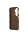 Guess Guess PU 4G Script Metal Logo Magnetic Zadný Kryt pre Samsung Galaxy S26 Brown