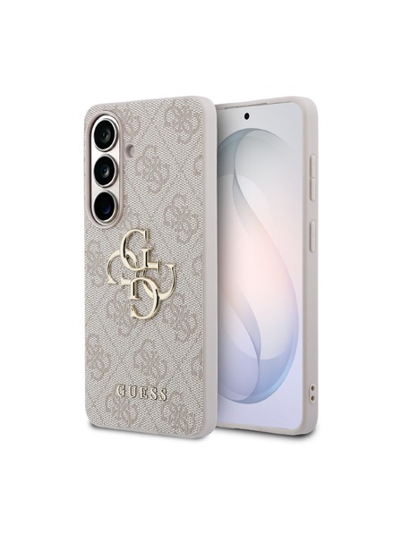 Guess Guess PU 4G Metal Logo Zadný Kryt pre Samsung Galaxy S26 Pink