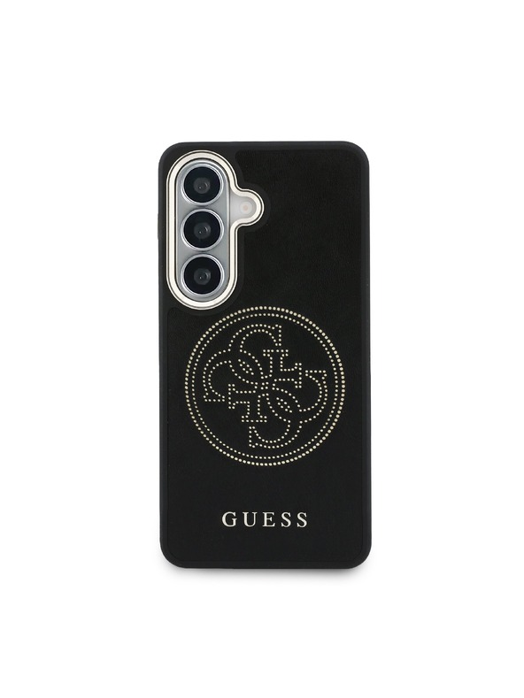 Guess Guess PU Perforated 4G Logo Magnetic Zadný Kryt pre Samsung Galaxy S26 Black
