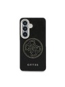 Guess Guess PU Perforated 4G Logo Magnetic Zadný Kryt pre Samsung Galaxy S26 Black