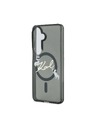 Karl Lagerfeld Karl Lagerfeld IML Choupette Karl Script Logo Magnetický Zadný Kryt pre Samsung Galaxy S26 Black