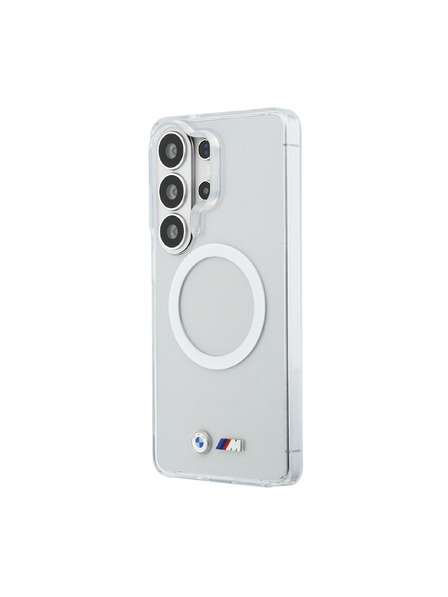 BMW BMW M IML Metal Logo Magnetický Zadný Kryt pre Samsung Galaxy S26 Ultra Transparent