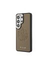 Guess Guess PU Perforated 4G Logo Magnetický Zadný Kryt pre Samsung Galaxy S26 Ultra Brown