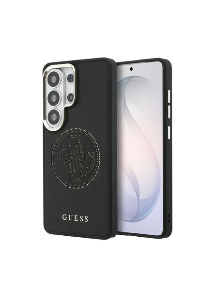 Guess Guess PU Perforated 4G Logo Magnetický Zadný Kryt pre Samsung Galaxy S26 Ultra Black