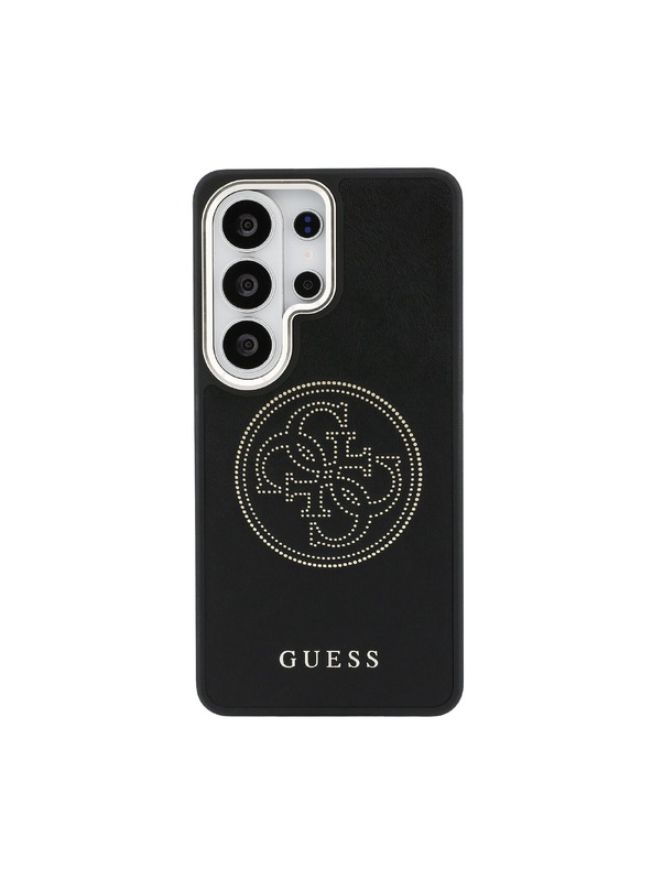 Guess Guess PU Perforated 4G Logo Magnetický Zadný Kryt pre Samsung Galaxy S26 Ultra Black