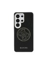 Guess Guess PU Perforated 4G Logo Magnetický Zadný Kryt pre Samsung Galaxy S26 Ultra Black