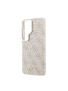 Guess Guess PU 4G Script Metal Logo Magnetický Zadný Kryt pre Samsung Galaxy S26 Ultra Pink