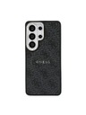 Guess Guess PU Leather 4G Gold Frame Magnetický Zadný Kryt pre Samsung Galaxy S26 Ultra Black