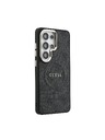 Guess Guess PU Leather 4G Gold Frame Magnetický Zadný Kryt pre Samsung Galaxy S26 Ultra Black