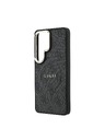 Guess Guess PU Leather 4G Gold Frame Magnetický Zadný Kryt pre Samsung Galaxy S26 Ultra Black