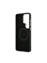 Guess Guess PU Leather 4G Gold Frame Magnetický Zadný Kryt pre Samsung Galaxy S26 Ultra Black