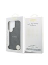 Guess Guess PU Leather 4G Gold Frame Magnetický Zadný Kryt pre Samsung Galaxy S26 Ultra Black